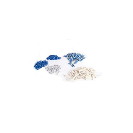 Cable Wholesale LC/UPC Singlemode Zirconia Ferrule Epoxy Connector 3.00mm Boot, 100 Pack 30F1-224HD